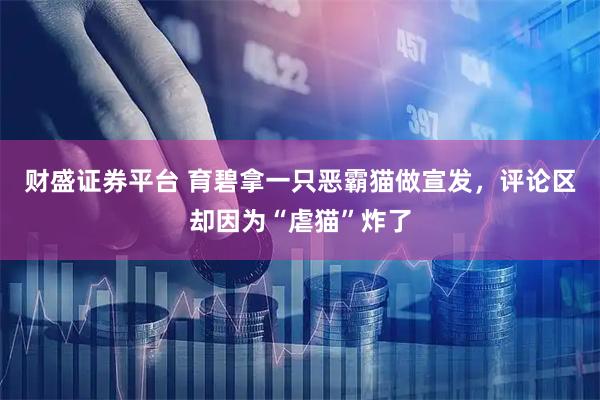 财盛证券平台 育碧拿一只恶霸猫做宣发，评论区却因为“虐猫”炸了